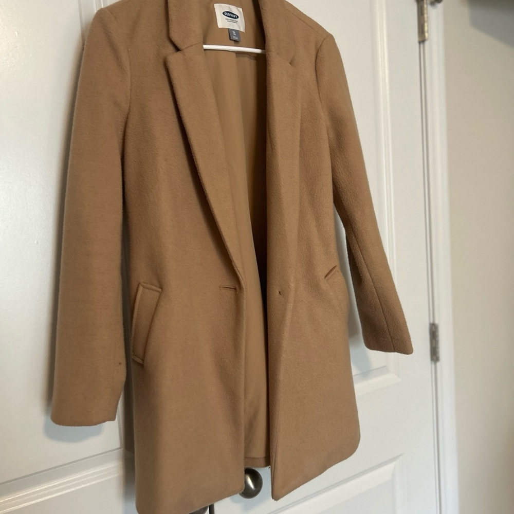 Old Navy Women's Camel Peacoat
